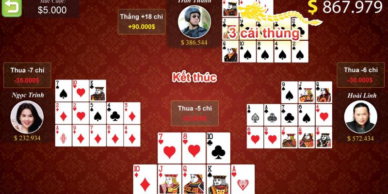 Các thuật ngữ hay gặp nhất trong cách chơi bài binh